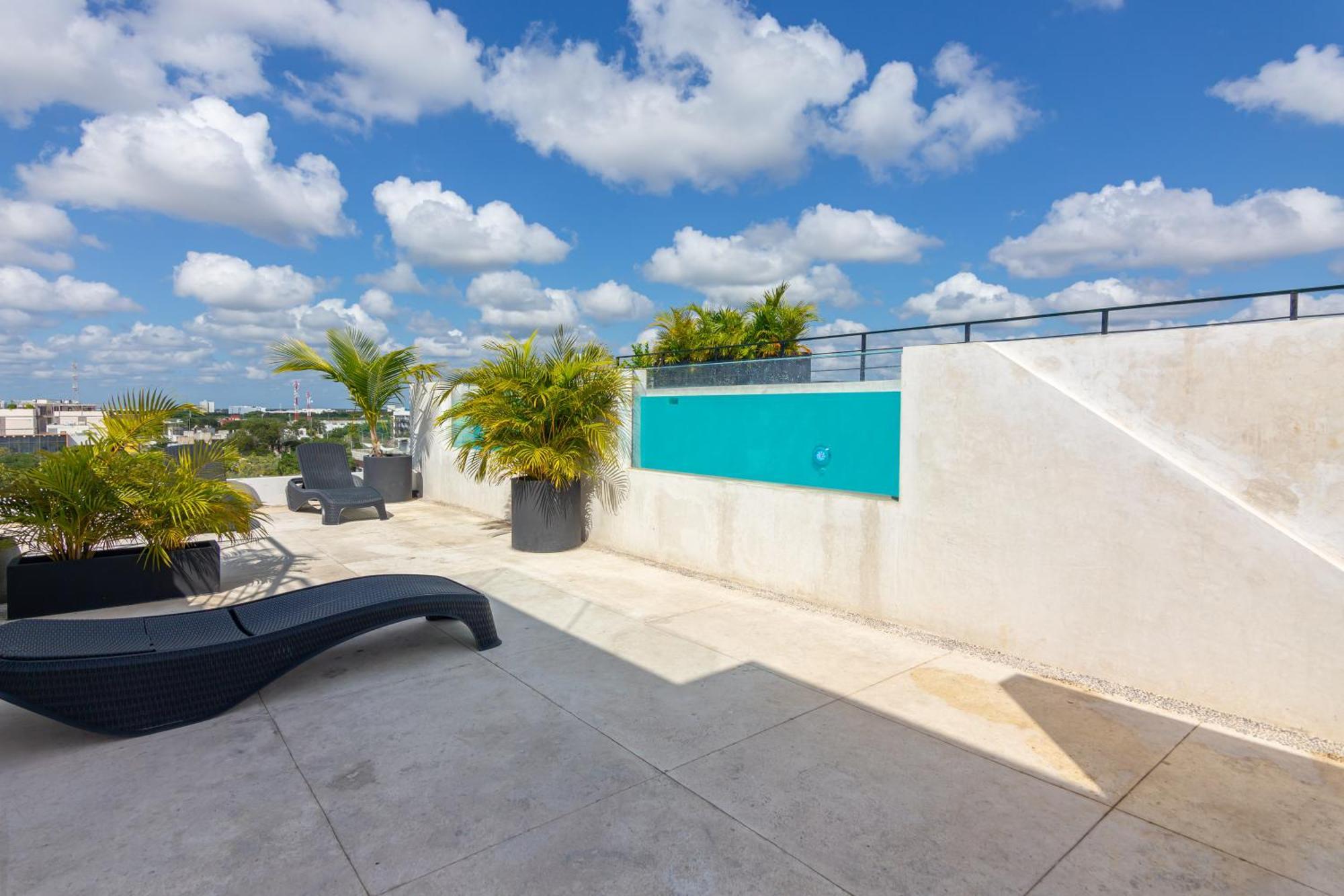 TOH HOUSE  LUXURY APARTMENTS Near 5tv Av Playa del Carmen Exteriör bild