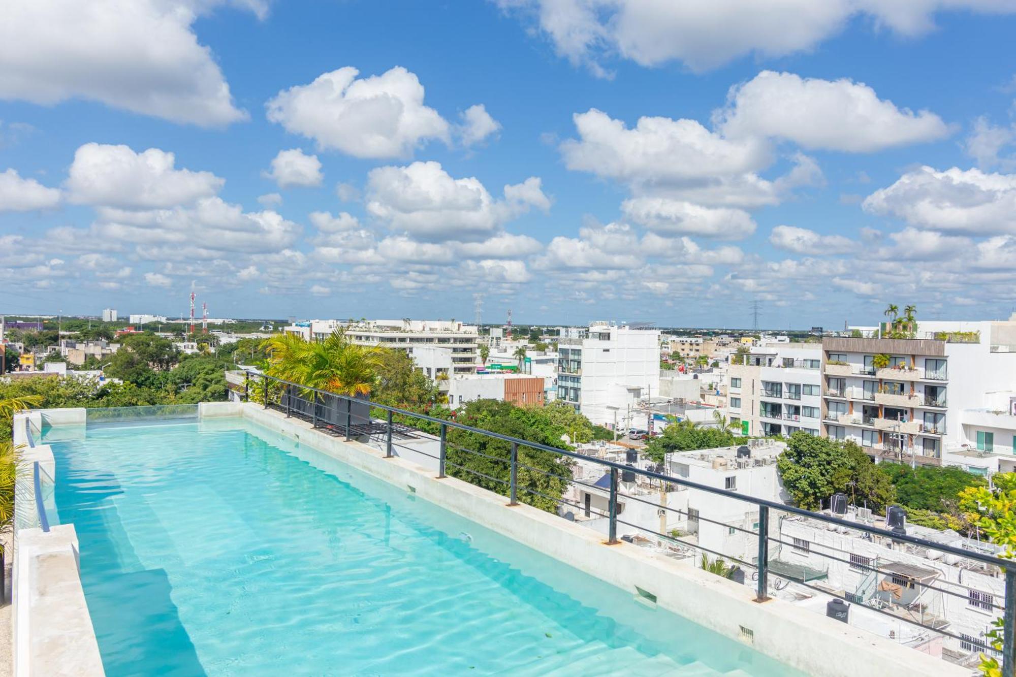 TOH HOUSE  LUXURY APARTMENTS Near 5tv Av Playa del Carmen Exteriör bild