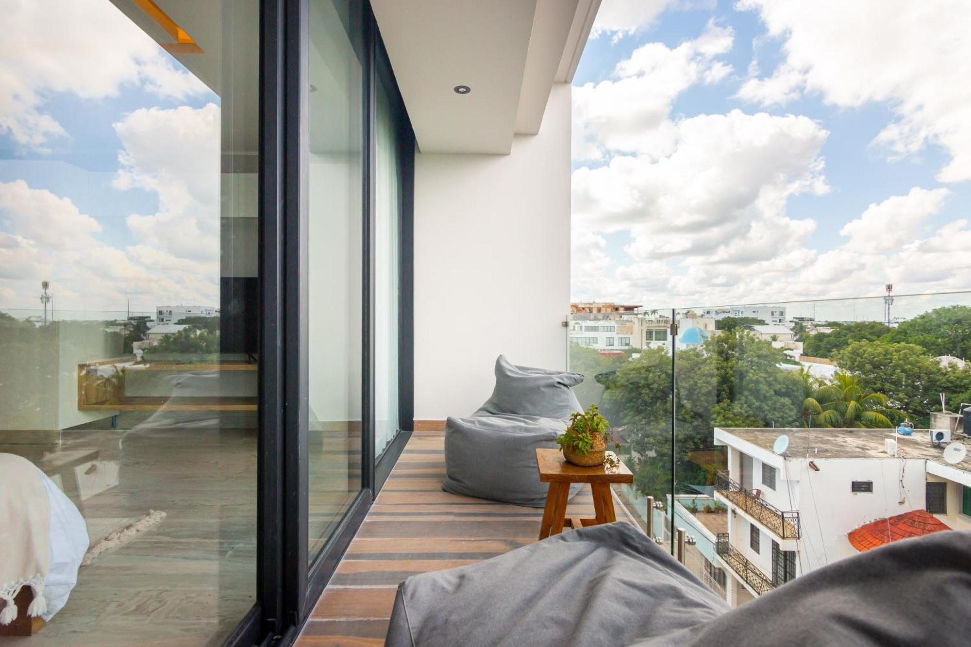 TOH HOUSE  LUXURY APARTMENTS Near 5tv Av Playa del Carmen Rum bild