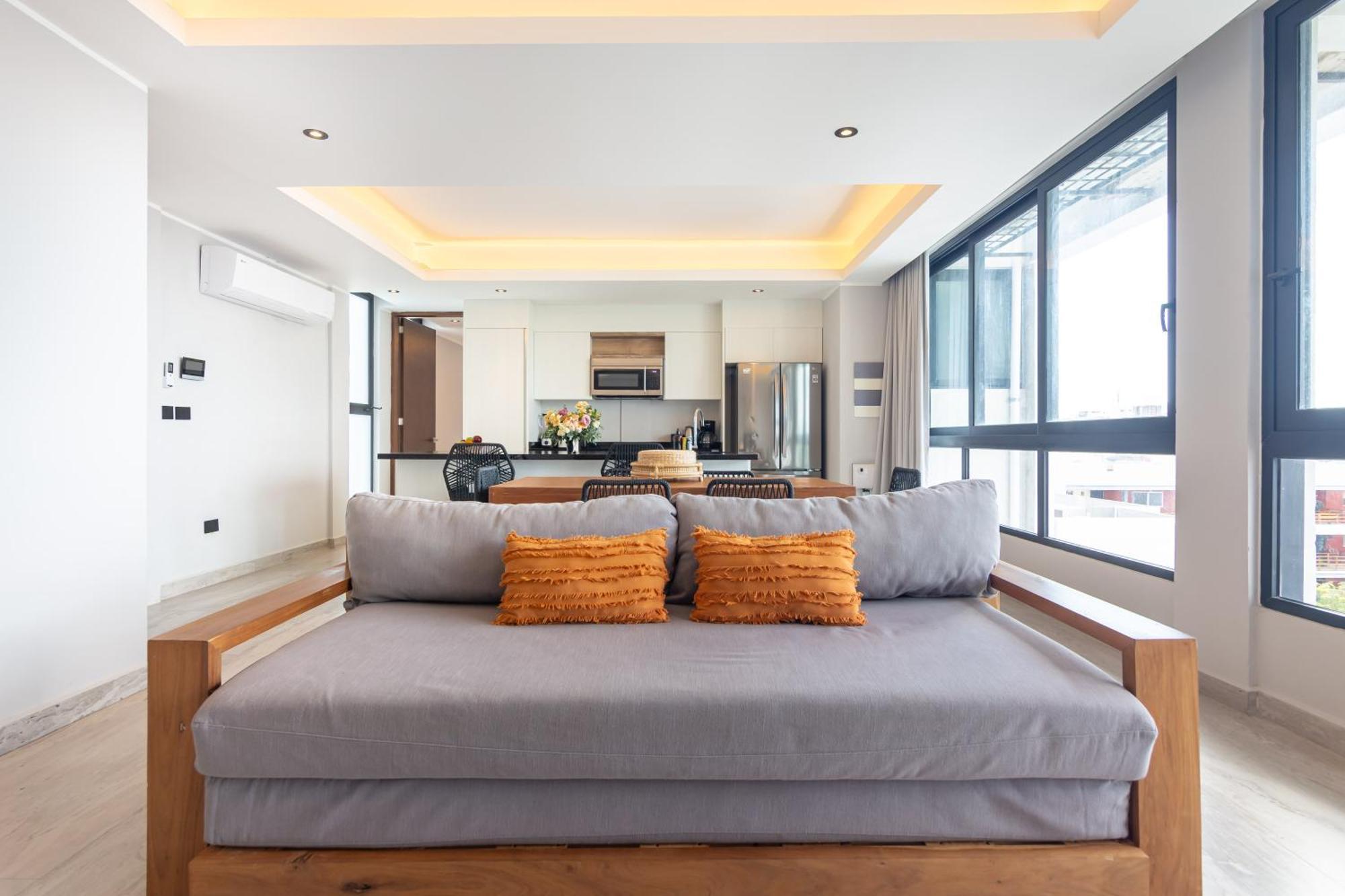TOH HOUSE  LUXURY APARTMENTS Near 5tv Av Playa del Carmen Rum bild